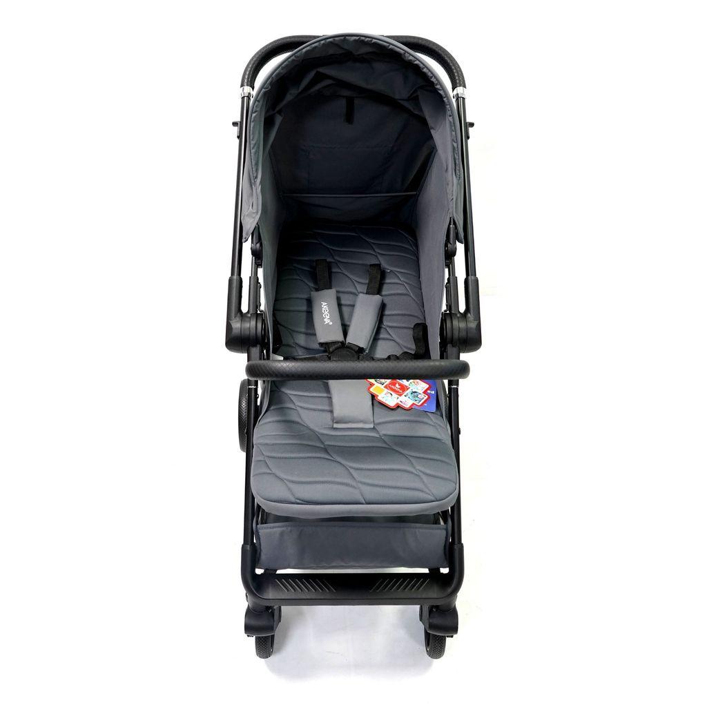 Akeeva Reversible Handle Stroller w/ Carseat Travel System (Versa Plus)