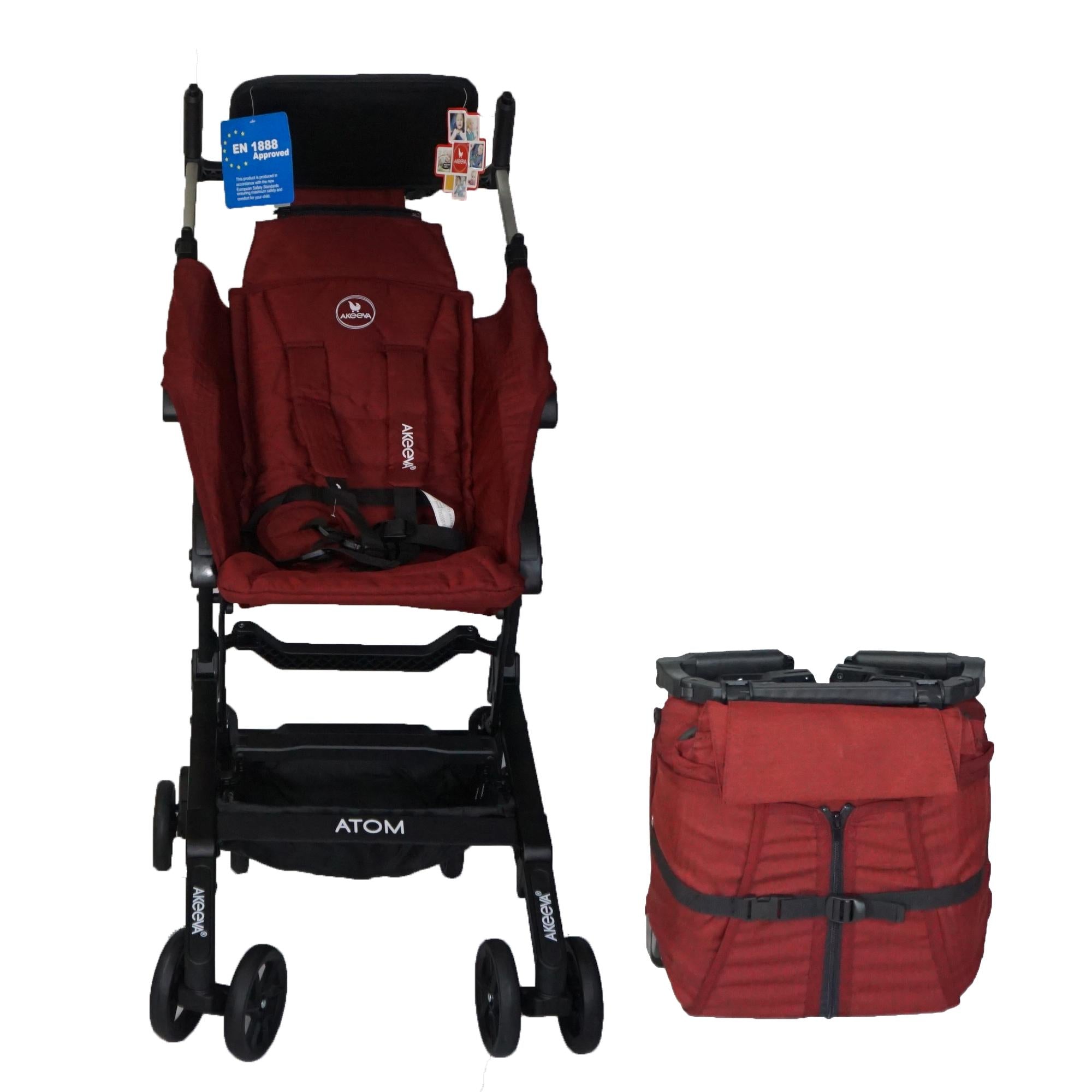 [ONLINE EXCLUSIVE] Akeeva Ultra Pocket Stroller (Atom)