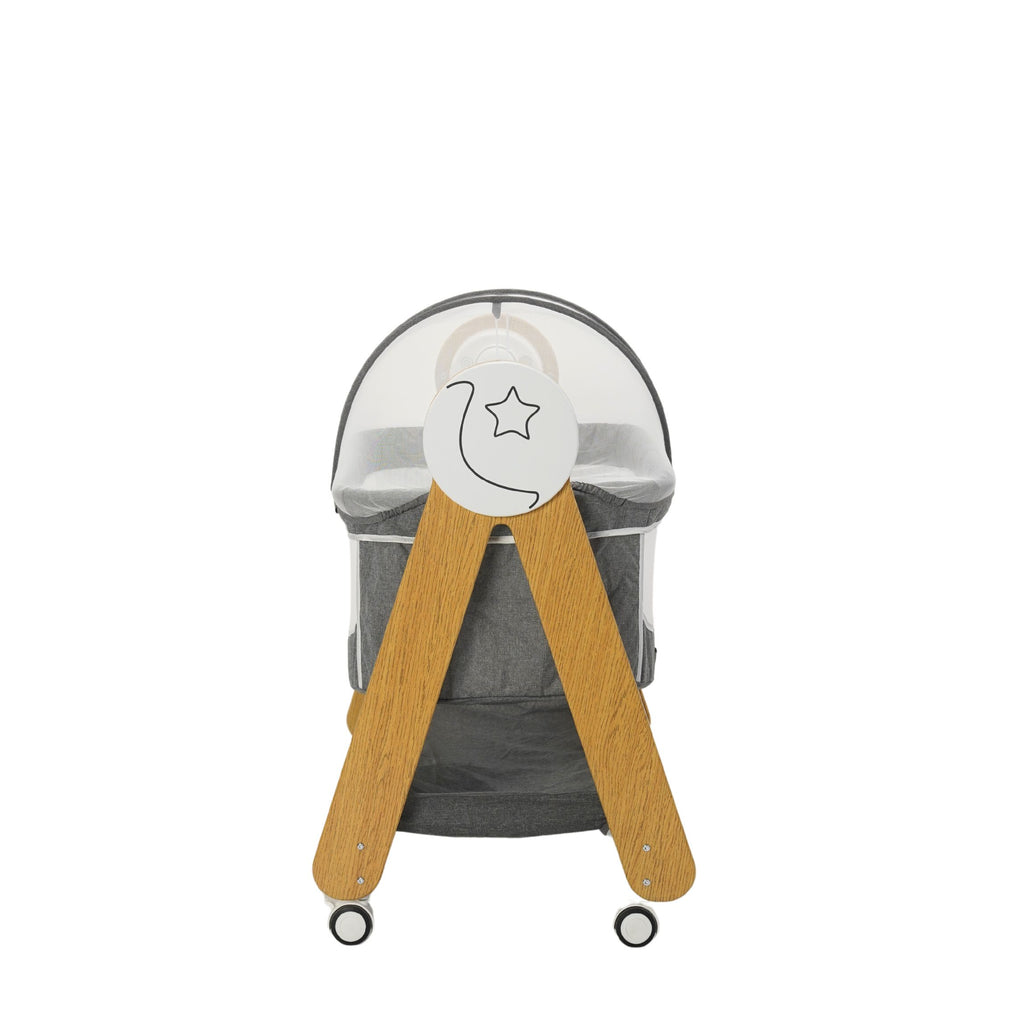 Akeeva Luxury Wood Autosway Crib (Classique Autosway)