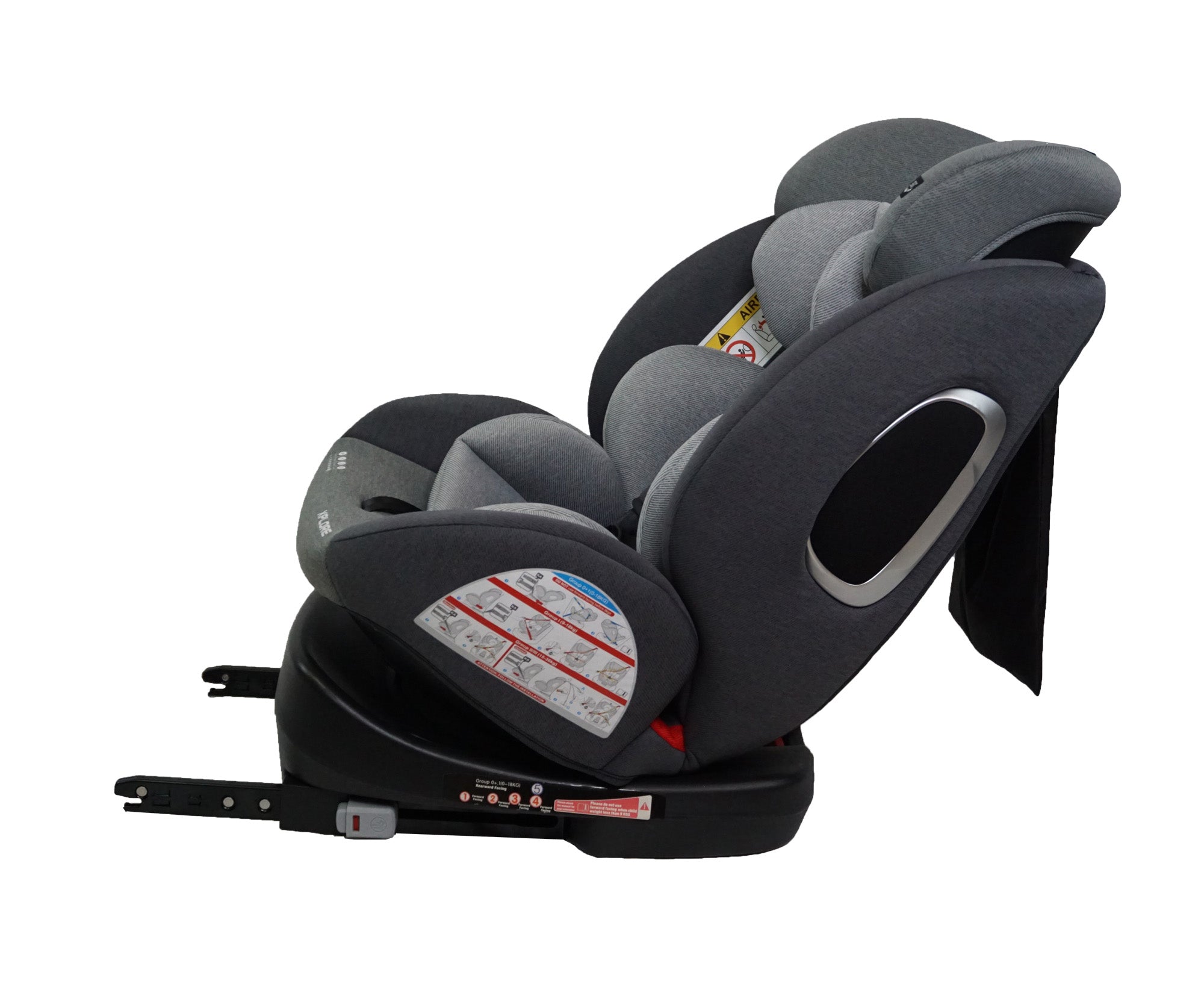 Akeeva 360 Rotate Isofix Carseat w/latch and side protect (Xplore) w/ICC