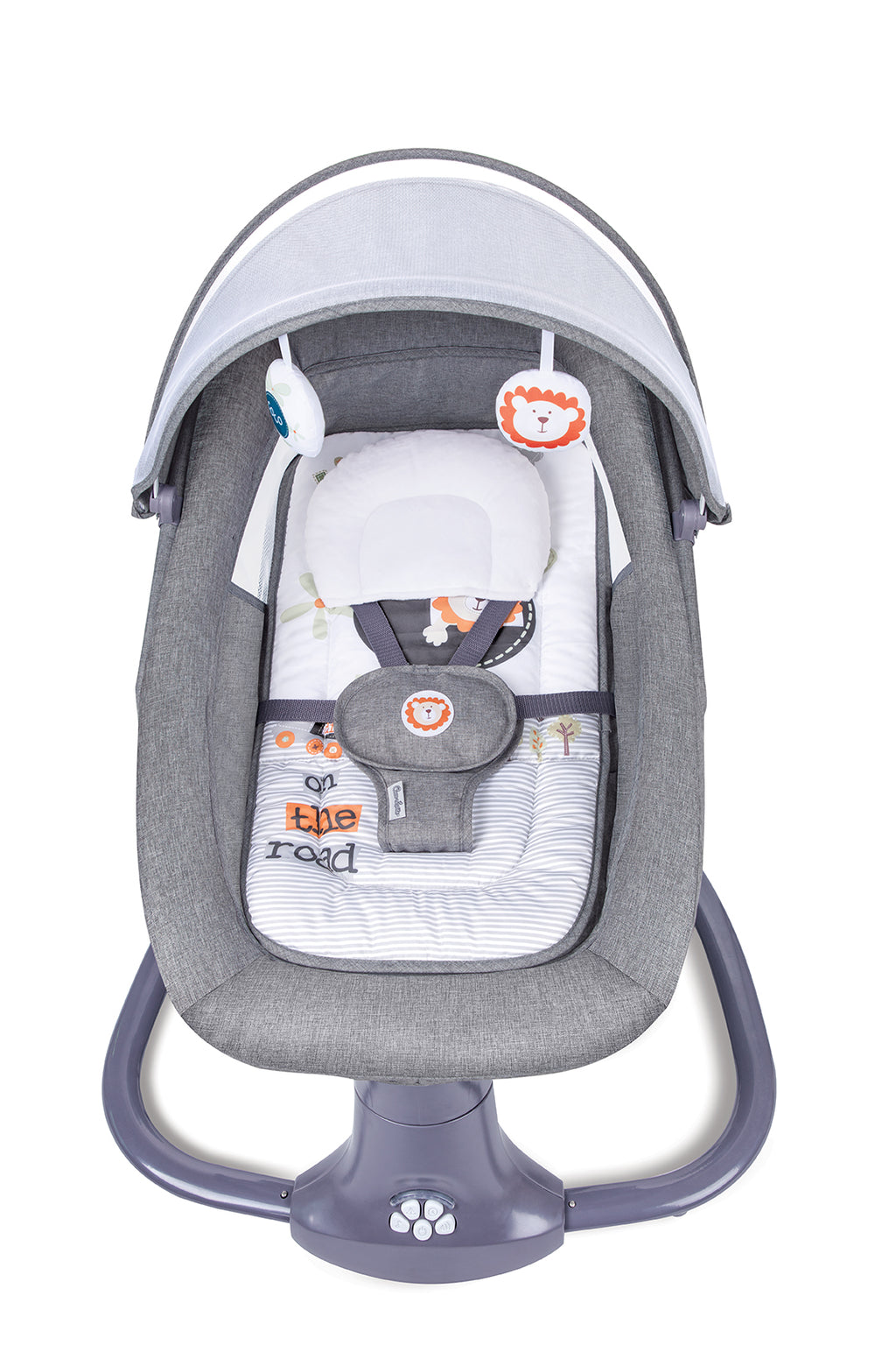 Akeeva Newborn to Toddler Reclinable Automatic Snoozer Swing (SNUGGLI)