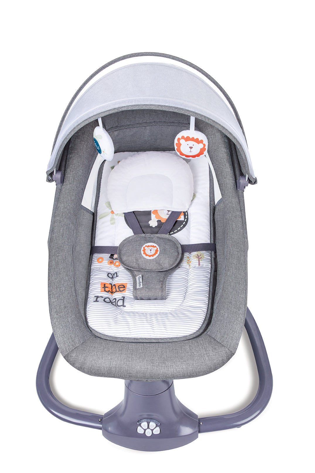 Akeeva Newborn to Toddler Reclinable Automatic Snoozer Swing (SNUGGLI)